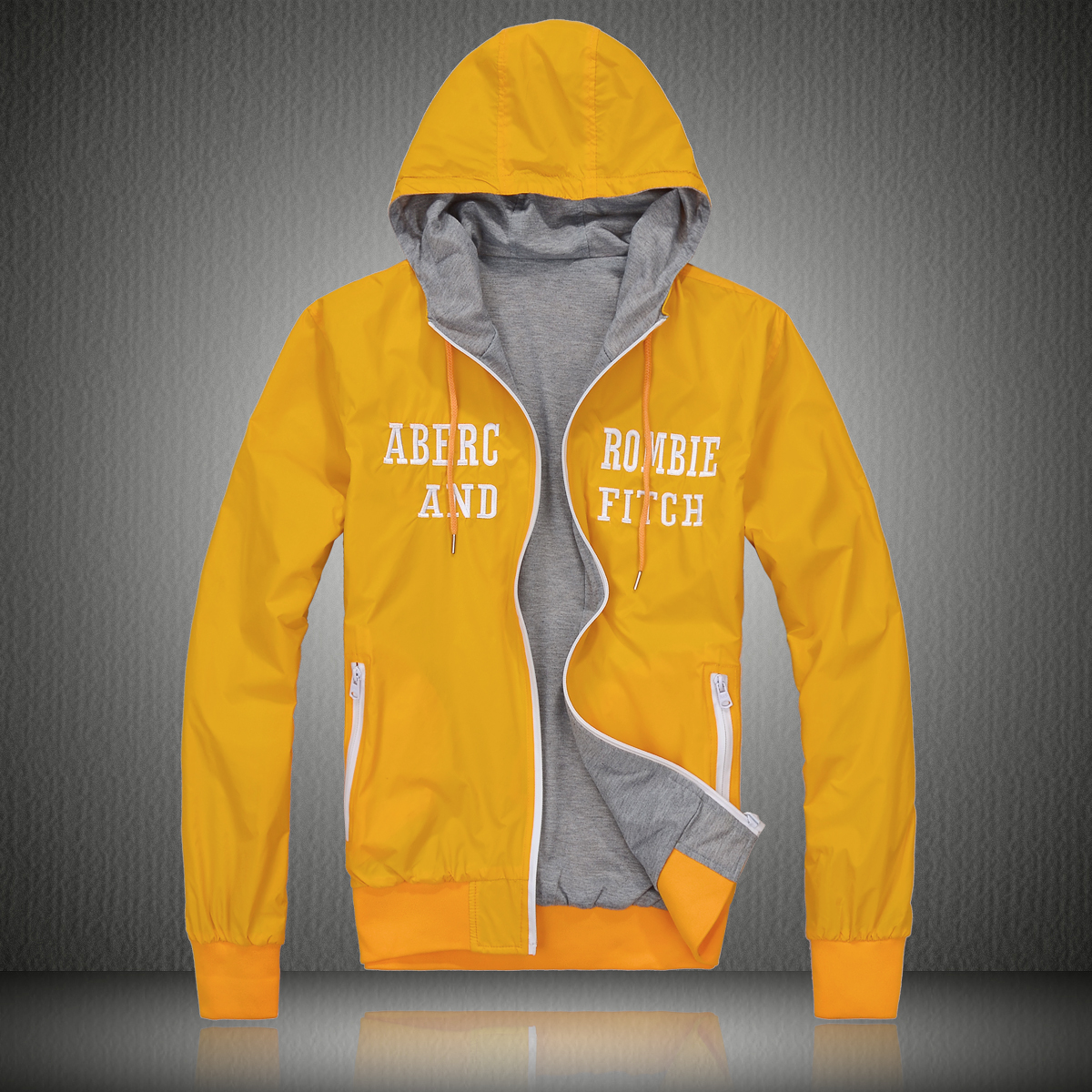 Abercrombie Fitch Hombres Capucha Chaquetas AF7919